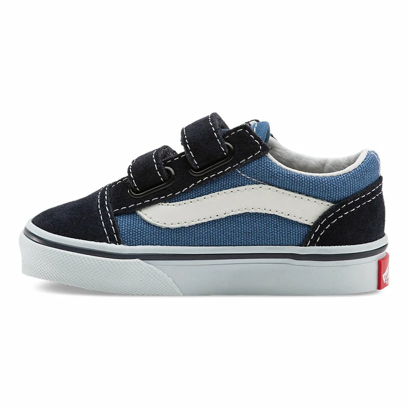 Vans Toddler Old Skool V Navy - Image 4