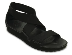 Crocs Anna Ankle Strap Sandals Black -Cheap High Tops Store Women s Crocs Anna Ankle Strap Sandal Black 5 800x