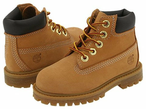 Timberland Toddlers 6 IN Premium Wheat Nubuck 12809 4 Timberland Toddlers 6 IN Premium Wheat Nubuck 12809 - Image 2