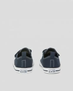 Converse Infants Velcro Ox 2V Athletic Navy 711357 8 Converse Infants Velcro Ox 2V Athletic Navy 711357 -Cheap High Tops Store chuck taylor all star 2v toddler low top athletic navy 711357 4 800x