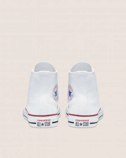 Converse Youth Hi Optical White Canvas 3J253C 11 Converse Youth Hi Optical White Canvas 3J253C - Image 9