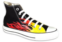 Converse Hi Flame Red Vintage