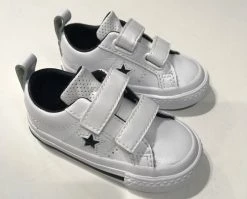 Converse Infant One Star 2V Ox 758496C White Black White -Cheap High Tops Store converse one star 758496 2v ox famous rock shop newcastle NSW australia 800x
