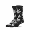 Huf Plantlife Crew Socks Black -Cheap High Tops Store huf fall16 d1 plantlife lite crew sock black 800x