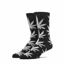 Huf Plantlife Crew Socks Black