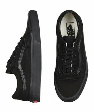 Vans Old Skool Black Black Canvas Sneaker VN000D3HBKA 5 Vans Old Skool Black Black Canvas Sneaker VN000D3HBKA - Image 3