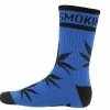 DGK 'Stay Smokin' Crew Socks Single Pair - Royal/Black -Cheap High Tops Store stay smokin royal blue 800x