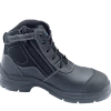Blundstone 319 Zip Up Series Work And Safety Boots Black Leather Steel Toe Cap -Cheap High Tops Store style 319 800x